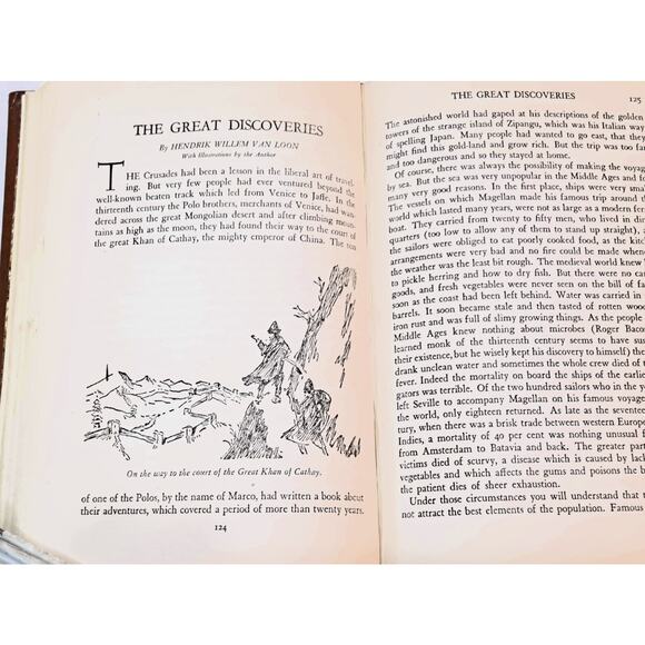 The Junior Classics Volume 8: Stories from History, Illustrated (1938 HC) - Picture 9 of 13